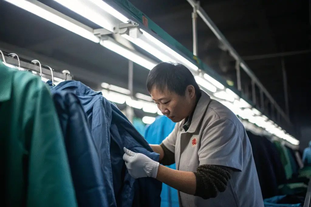 Final garment inspection
